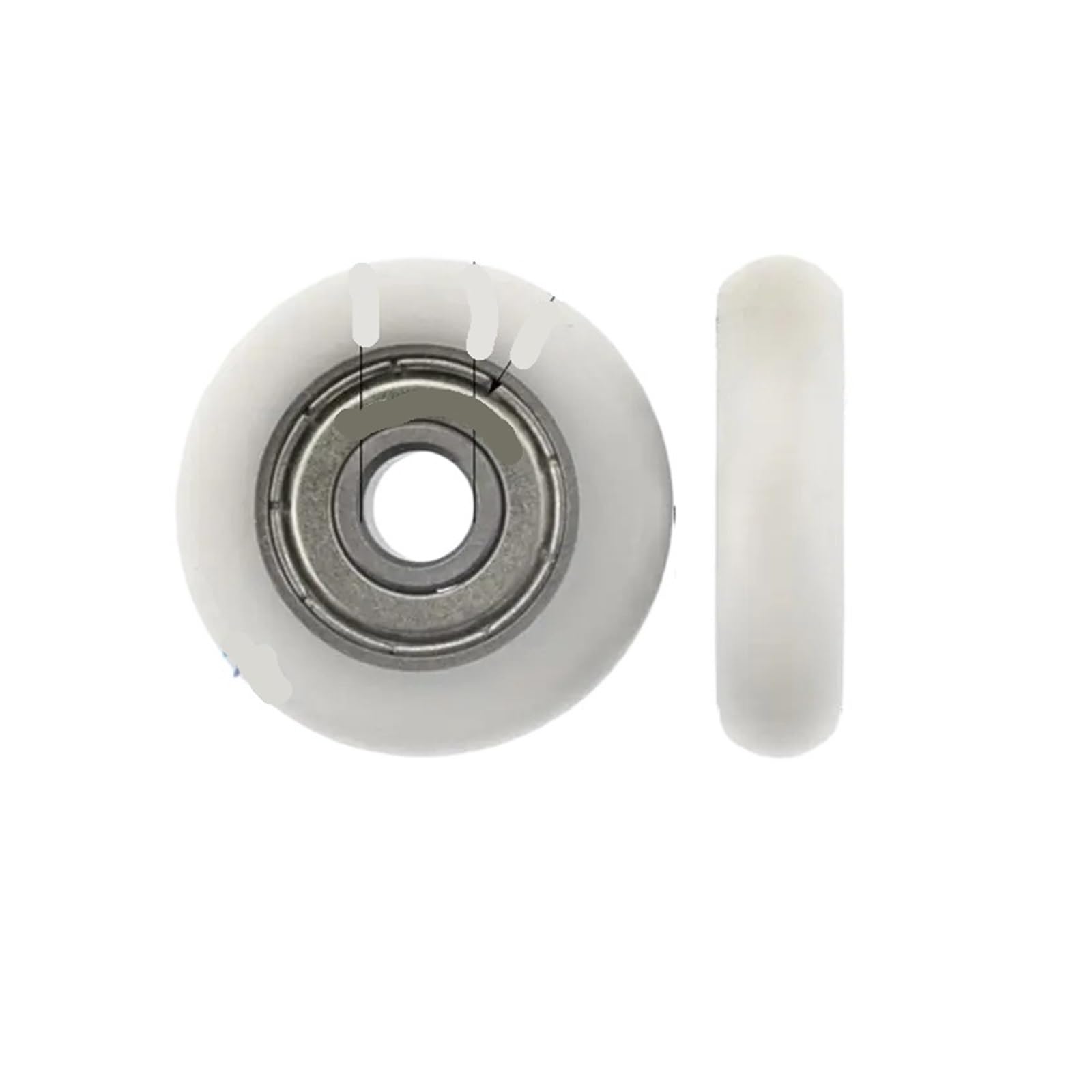 10 Stück 27 mm Außendurchmesser runde Lagerrolle 626zz Lager 6 * 27 * 7