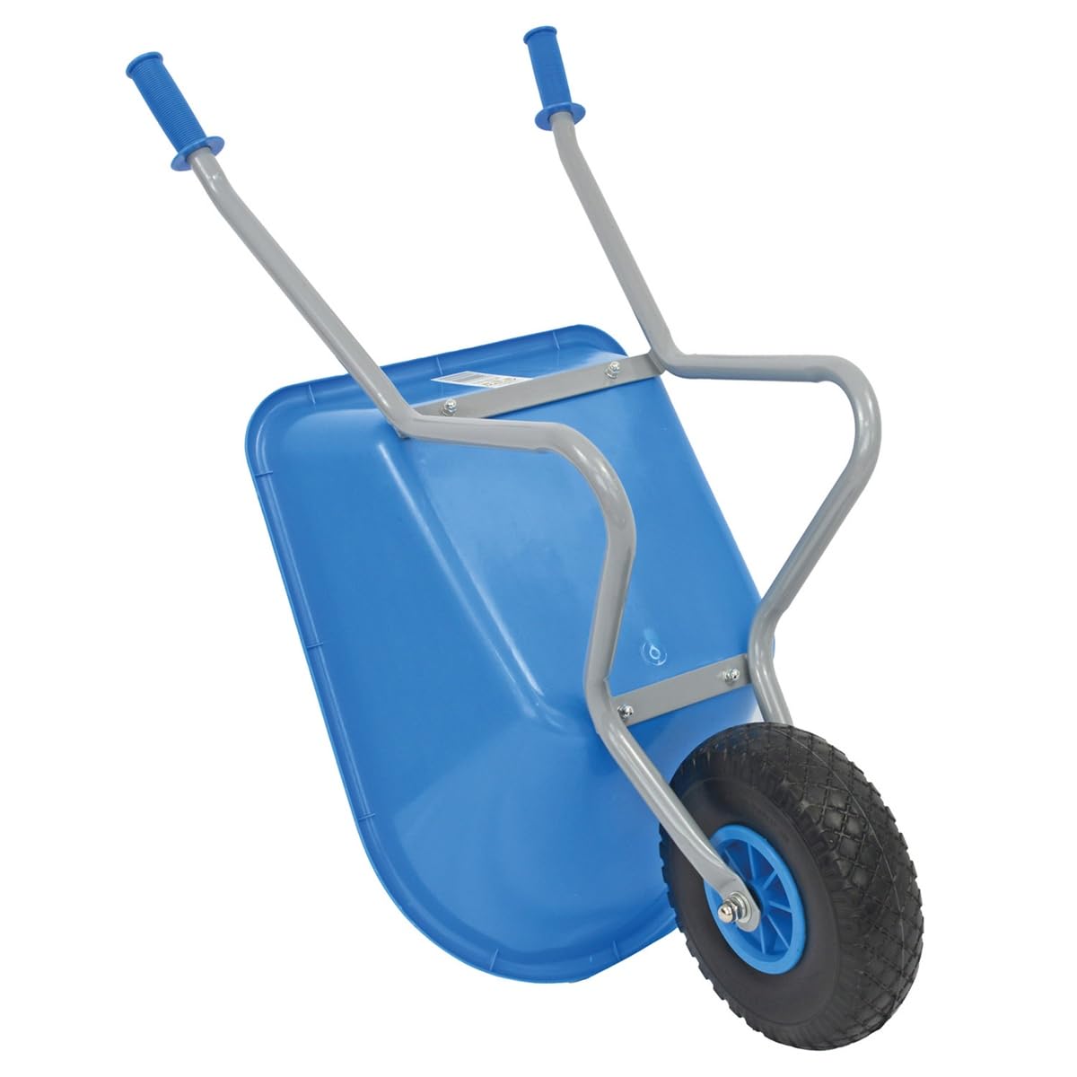 Matrix Brouette pour enfant de qualité supérieure - 40 kg - Roue en caoutchouc plein - Pour enfants à partir de 3 ans - Charge maximale : 40 kg - Légère, sûre et stable - Cadre monobloc - Poussette de
