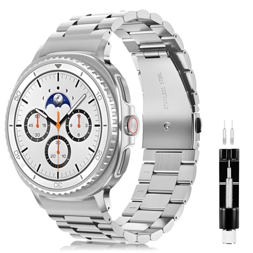 Bracelet FINTIE Acier Galaxy Watch 8 Résistant et Réglable