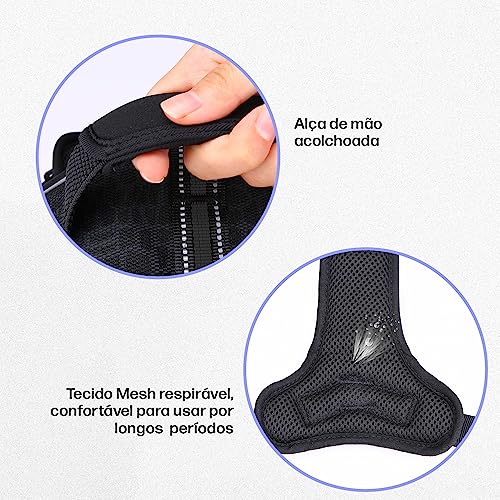 Peitoral Antipuxão Colete Resistente Cães Fortes MADOG Power Preta (tamanho G)