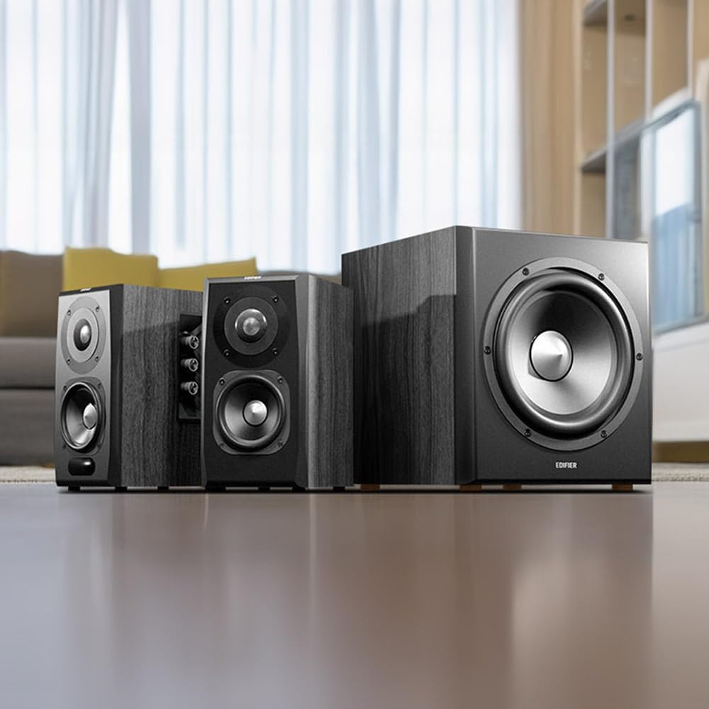 Aktivboxen Edifier S351DB 2.1 schwarz Bluetooth