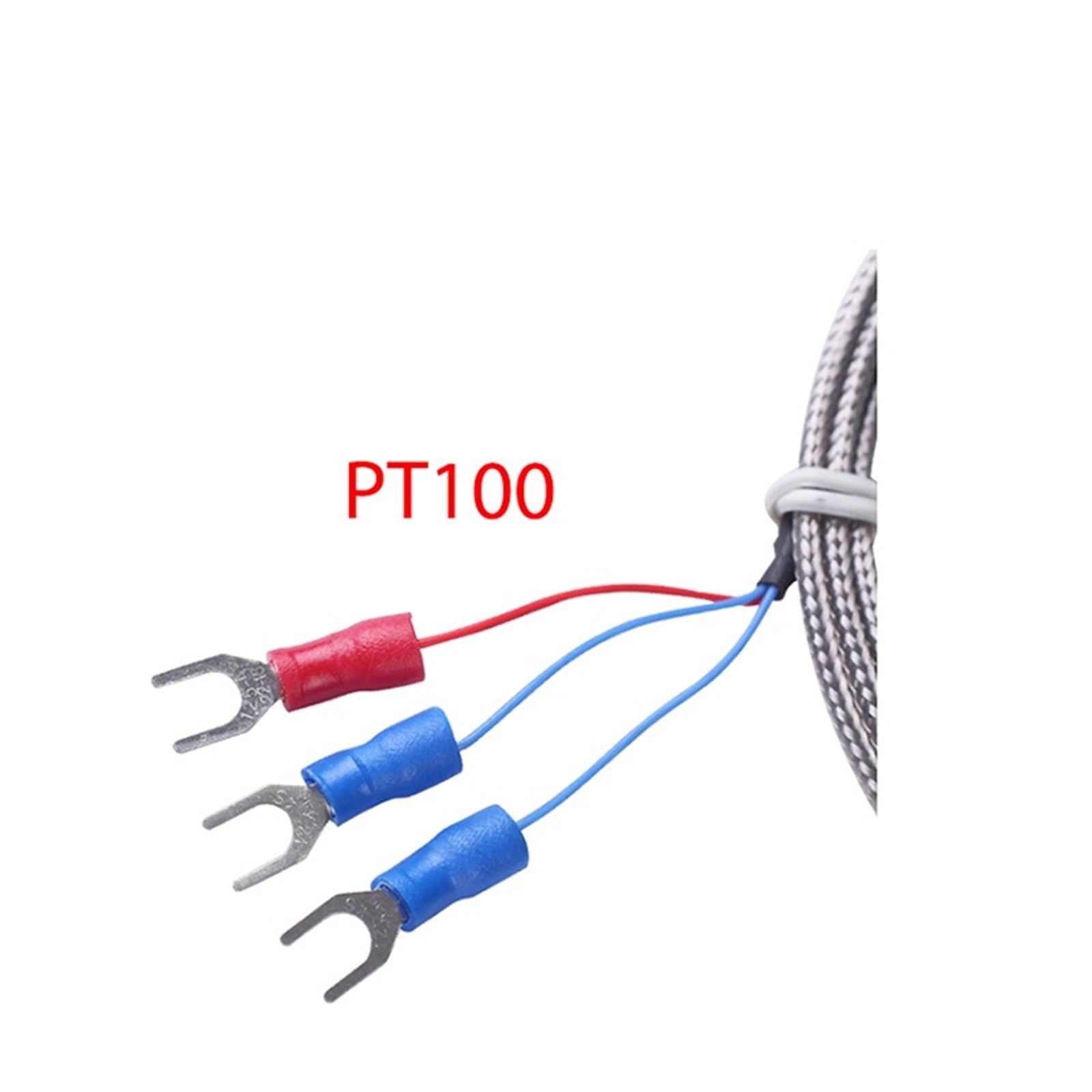 5/16 K J PT100 typ 1-5 m przewód 50-200 mm sonda termopara czujnik temperatury do regulatora temperatury 1 szt. (J 2 m, 150 mm)