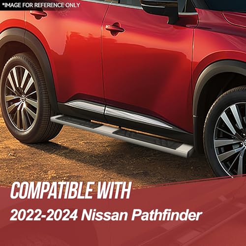 Estribos laterales acero inoxidable para Nissan Pathfinder miniatura 7