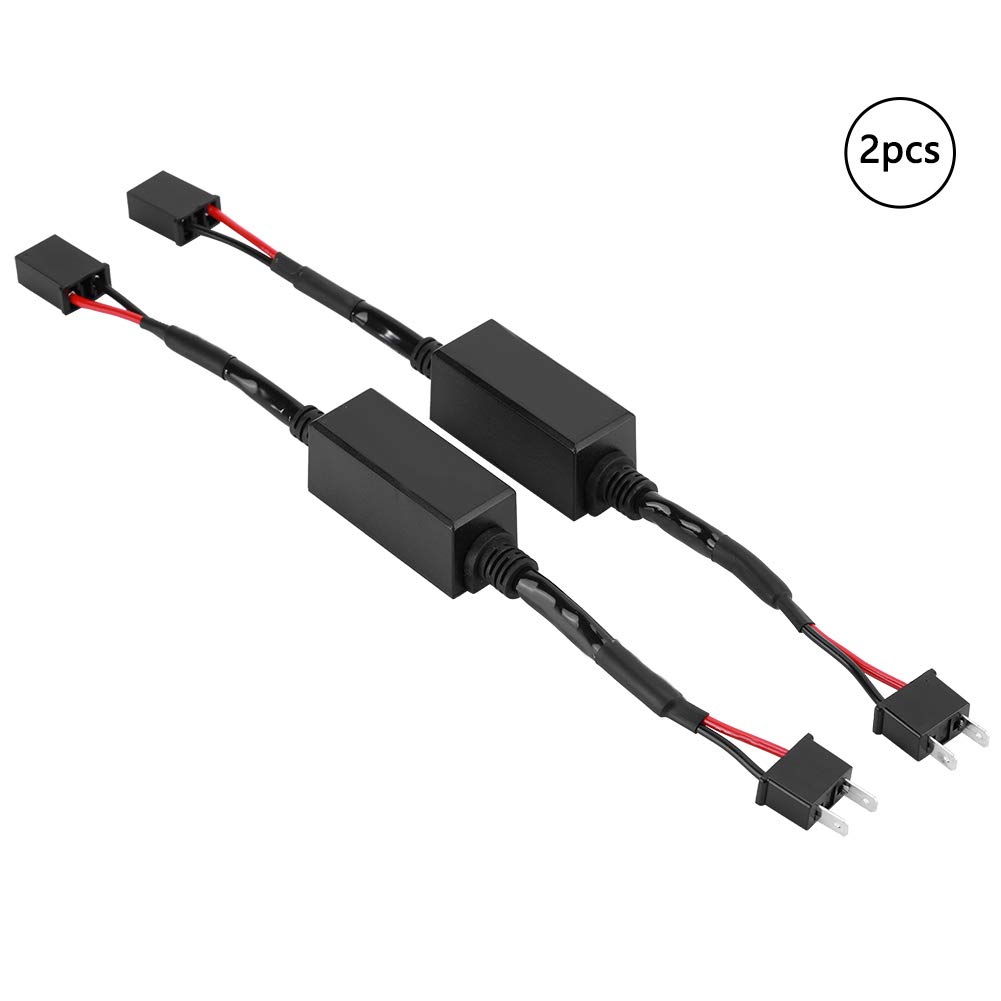 Ihreesy LED Decoder Für Auto – Anti-Flicker Widerstandsdecoder H7