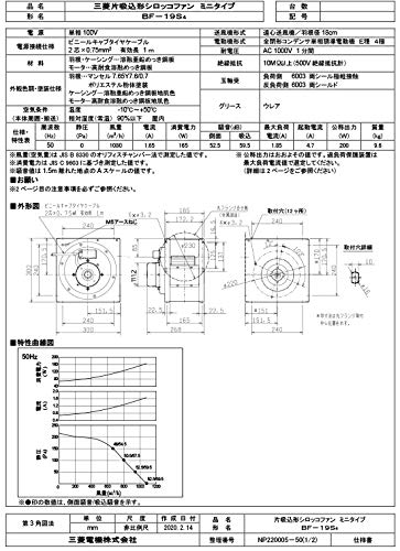 Amazon.co.jp: 三菱 mitsubishi 換気扇 【BF-19S4】 産業用