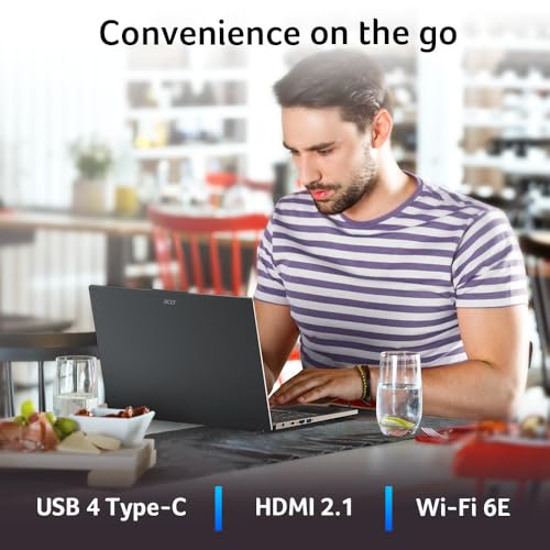 Image of Acer Aspire 15 Laptop | 15.6 inch FHD Display | AMD Ryzen 5 8640HS Hexa-Core Processor | AMD Radeon Graphics | 8GB DDR5 | 512GB Gen 4 SSD | Wi-Fi 6E | AI PC | Copilot Key | Backlit Keyboard | A15-41M-R8Y2