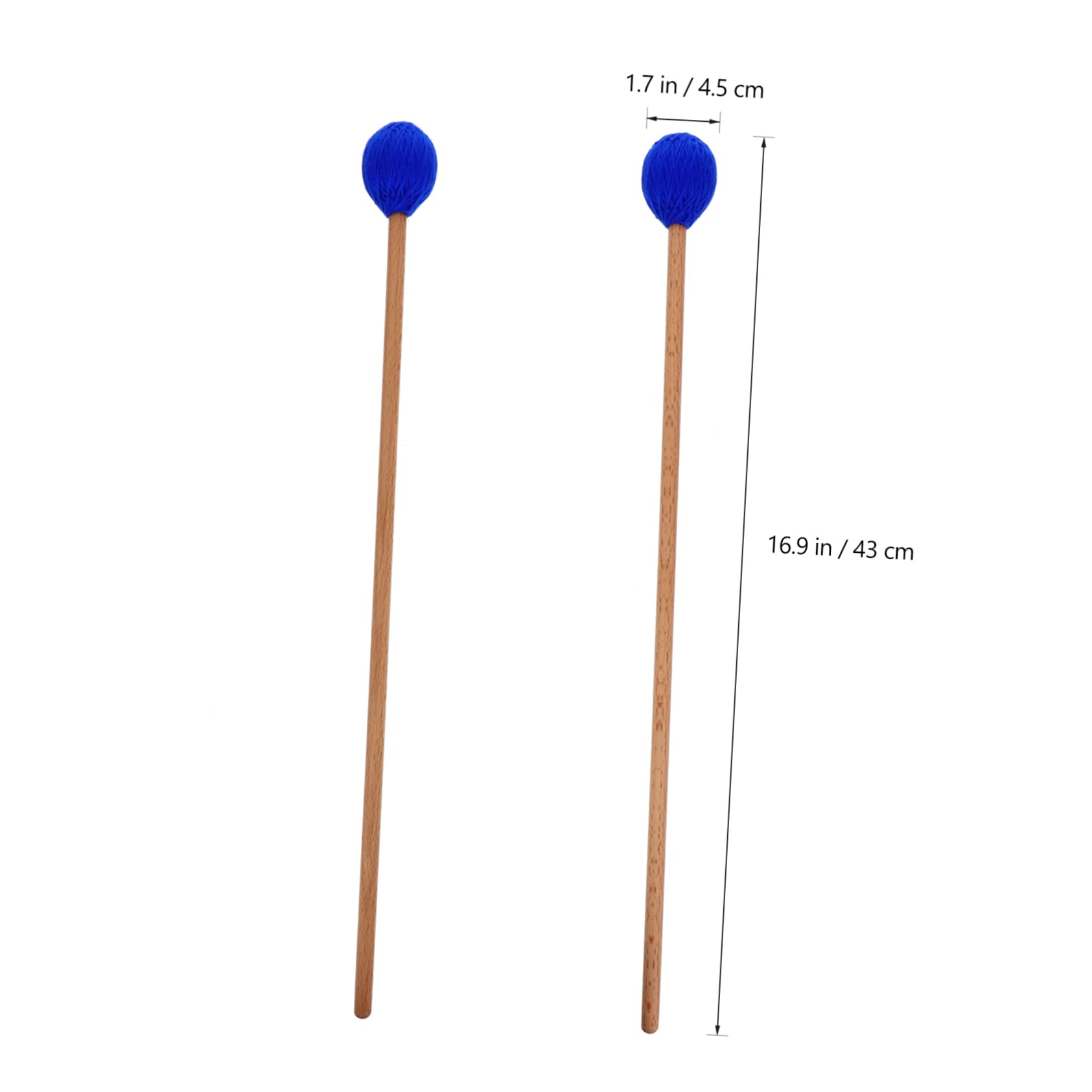 VICASKY 3paare Marimba-mallet Mit Ahorngriff Für Xylophon Und Glockenspiel Für Anfänger Und Profis Sorgt Für Klaren Und Ist Ein Unverzichtbares Zubehör Für Musiker