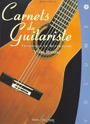 LEMOINE Carnets du Guitariste Guitare Volume 1 - Nouvelle édition