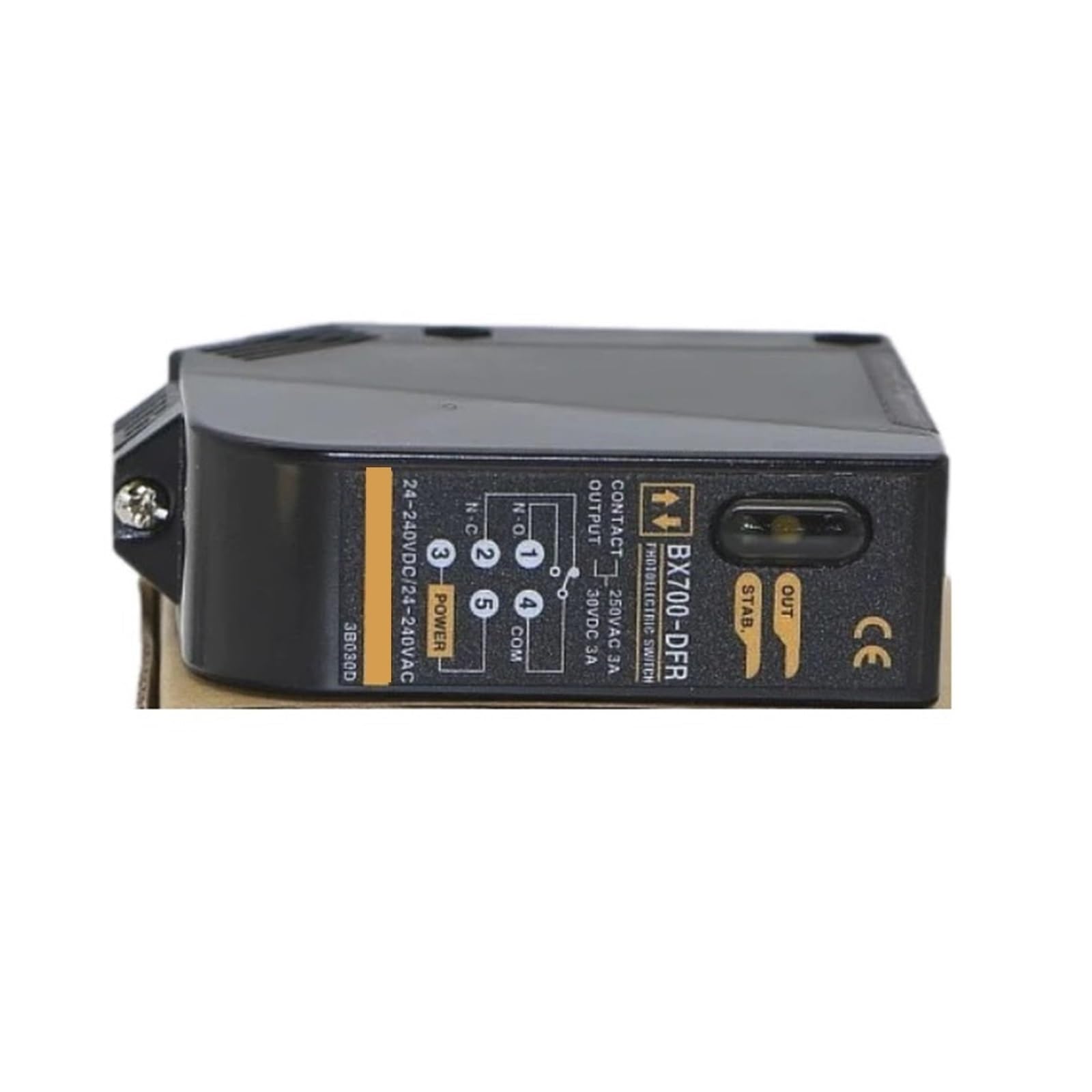 Détecteur photoélectrique universel AC/DC BX700-DDT DFR-T avec bornier à vis