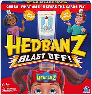 Hedbanz Blastoff Game for Families and Kids, Easy Christmas Toy Gift Idea aged over 6