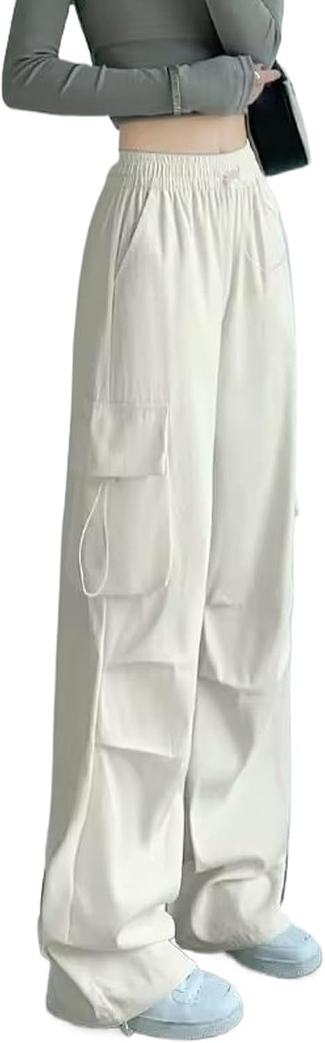 JYHBHMZG Cargo Pants Women Spring Autumn Wide Pants Summer Thin Climbers Pants