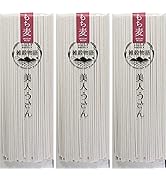 CEREALS NOODLE 雑穀物語 美人うどん 540g 6人前 岡山 乾麺 (もち麦うどん, 180gX3袋)