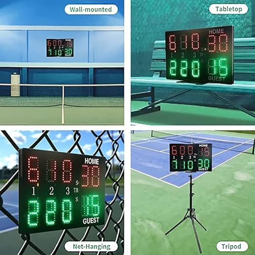 Marcador Deportivo Electrónico con Control Remoto miniatura 6