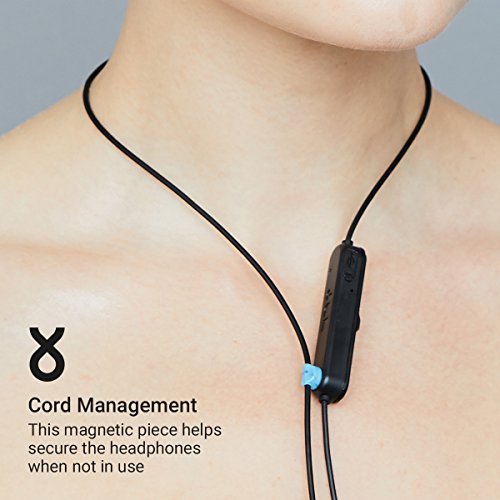 Jam Sweat Resistant Wireless Bluetooth Earbuds 6 Hour Playtime, Hands-Free Calling, Magnetic Cord Management, Lightweight Design Live Loose Sport Headphones Black #TOP4