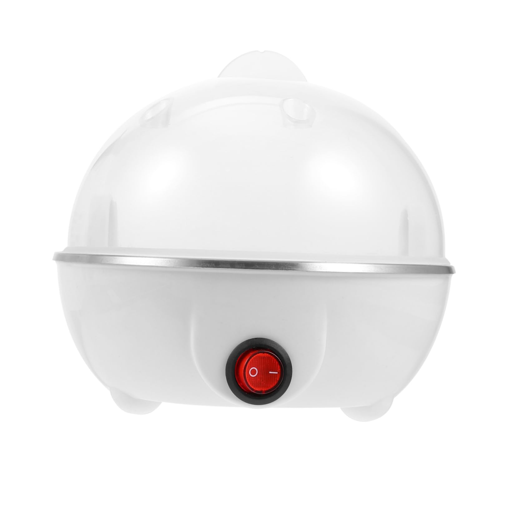 OUNONA Single Layer Egg Cooker Electric Egg Maker Steamed Cups for Quick Breakfast