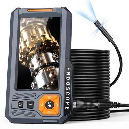 Triple Lens Borescope with 5" IPS Screen