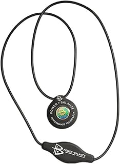 Power Balance Silicone Pendant Necklace for Men and Women, stretched sport necklace.