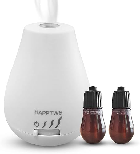 Miniatura 7 de HAPPTWS Kit de 3 aceites esenciales  Difusor de uso de aceite para HAPPTWS Difusor sin agua MintTea TreeLavender