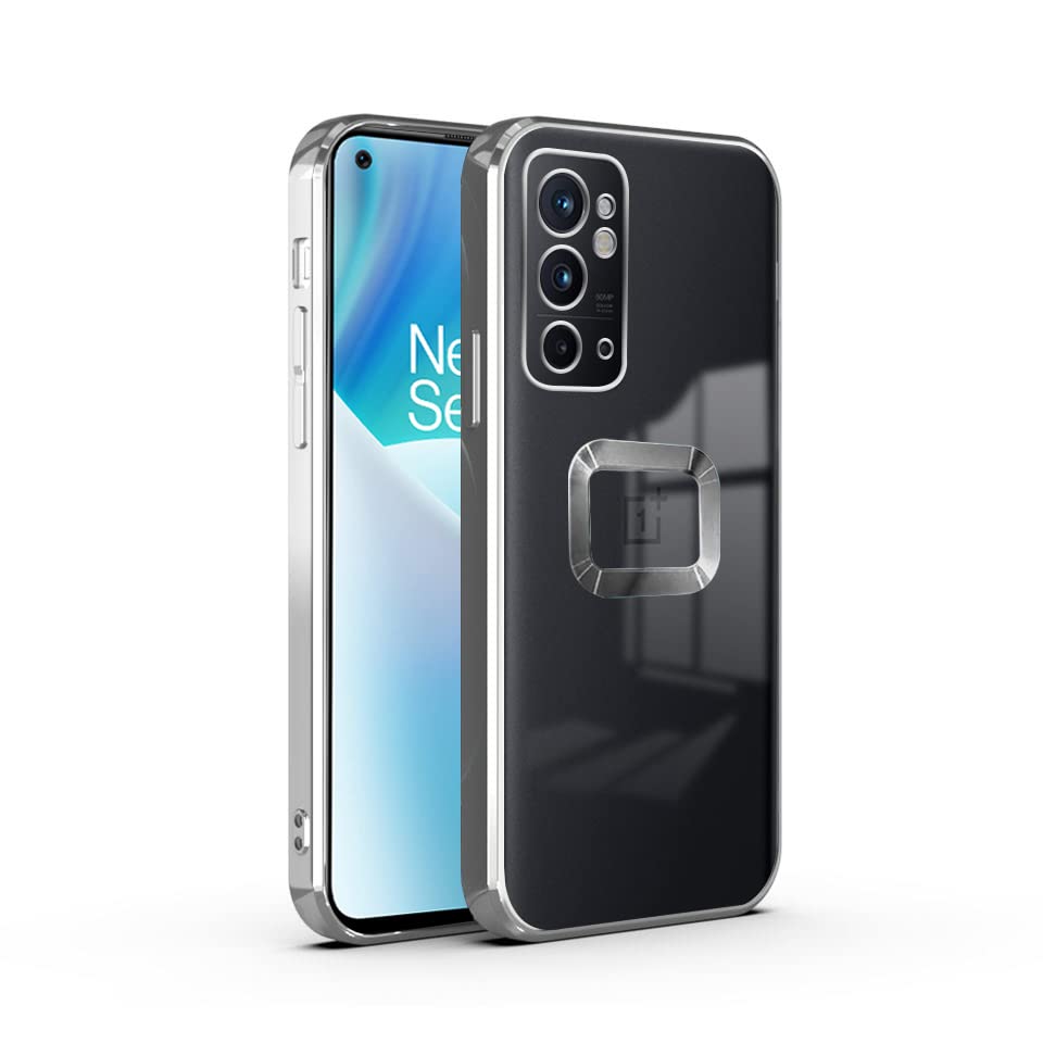 V-TAN Electroplated Logo View | Slim Shockproof | Soft TPU | Anti-Yellow Back Case Cover Compatible with Oneplus 9RT (Silver) (B0BLH2ZWPT) Amazon Price History, Amazon Price Tracker