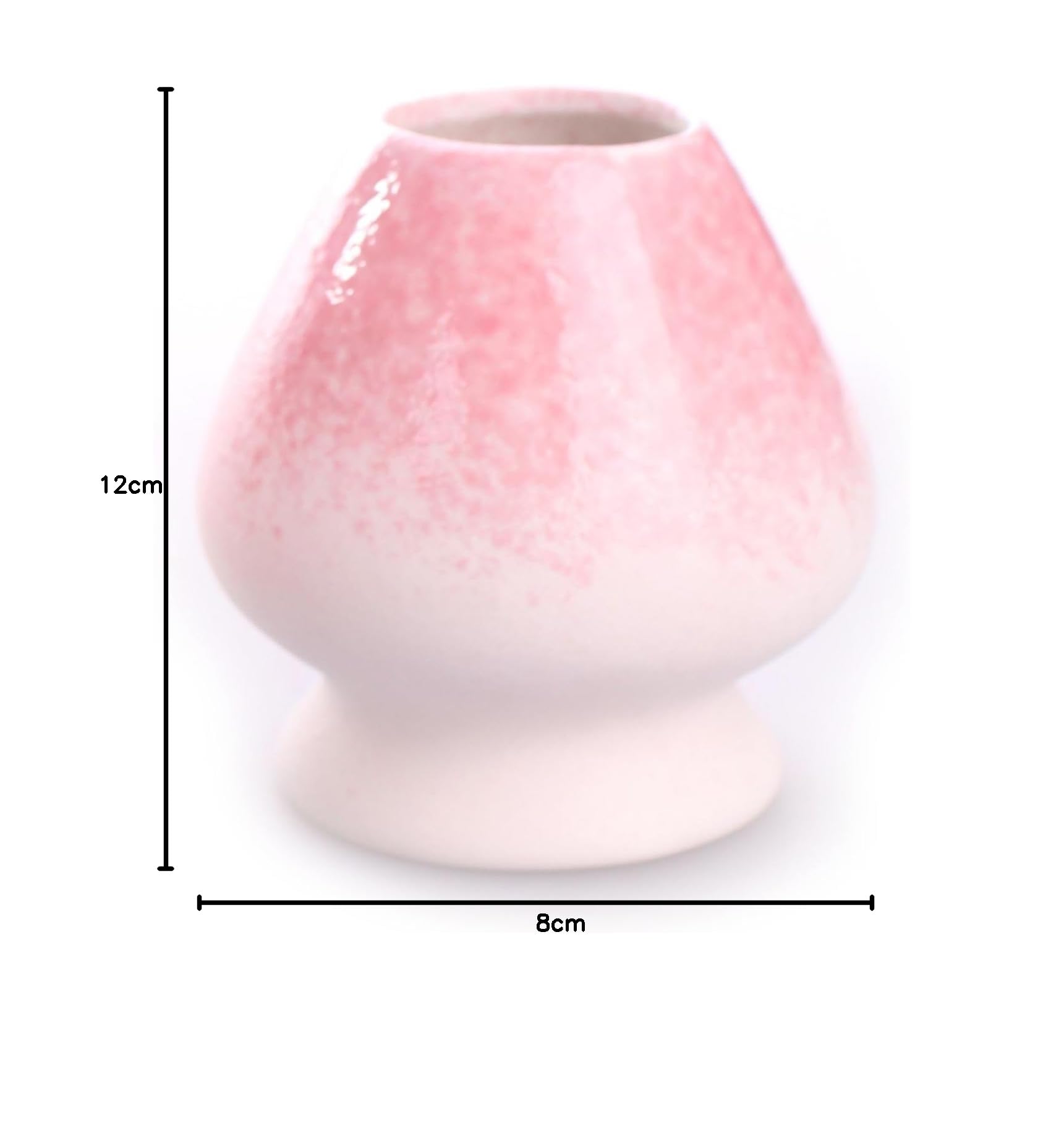 Goodwei Matcha Kit con Frusta Matcha, Ciotola Matcha e Supporto Frusta in ceramica con lo stesso design | Tazza Matcha Chawan tradizionale, 430 ml | The Matcha Set Regalo (80, Sakura)