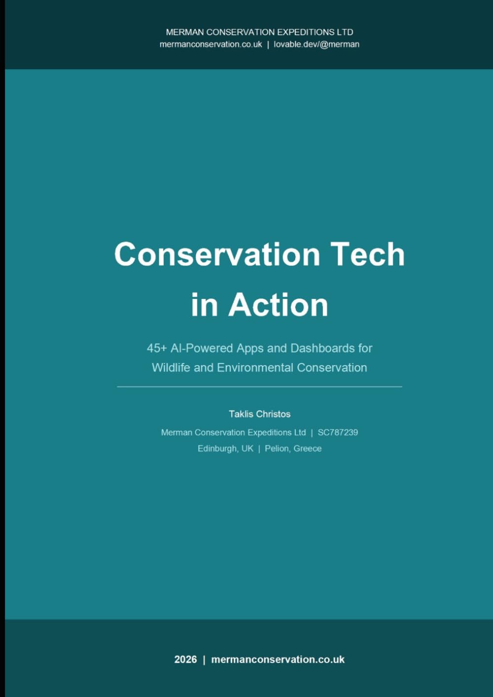 Conservation Tech in Action: AI-Powered Apps and Dashboards for Wildlife and Environmental Conservation