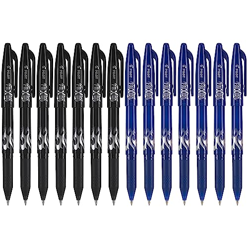 Stylo gel Pilot FriXion Ball pour écrire sans rature avec ce lot de 14 pointes fines