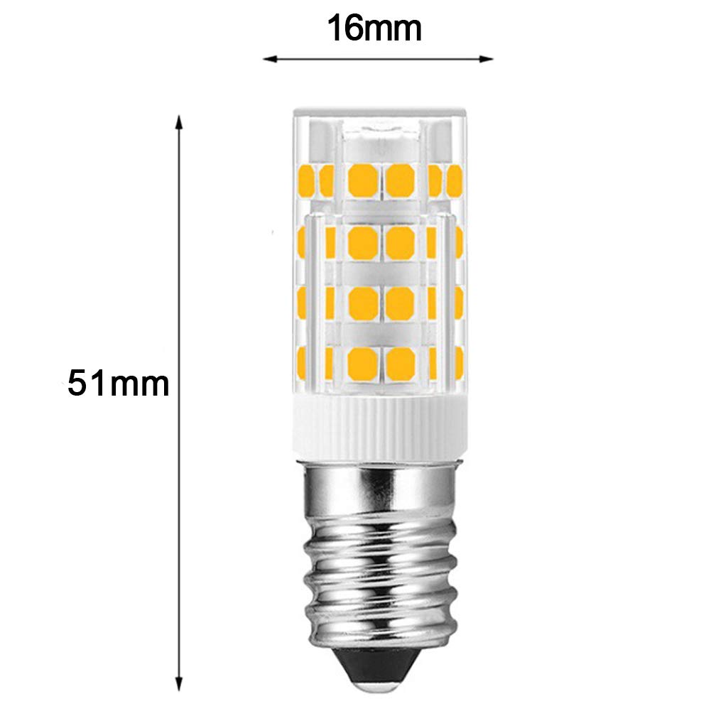 Bombilla Maíz E14 LED 5W Luz Cálido 3000K 500LM Equivalentes a Bombillas Incandescentes 50W, Bombillas LED E14 Bombilla LED E14 Bombillas Tornillo Edison No Regulables, 4 unidades