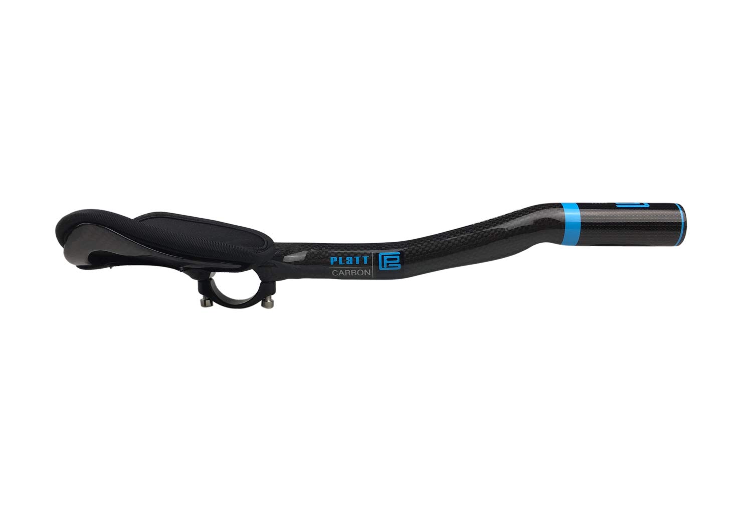 PLATT Manillar de Bicicleta de Triatlón 3K Carbono Tri Bar apoyabrazos TT Manillar para MTB Bicicleta de Carretera, 31,8 mm