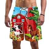 ☛Pantalones cortos de natación para hombre con bolsillos: los pantalones cortos clásicos tienen 2 bolsillos laterales.