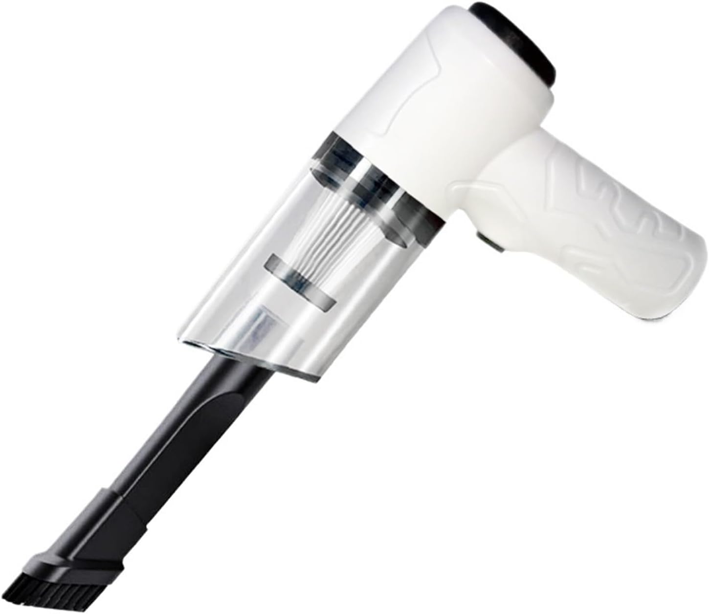 Mini Car Vacuum Cleaner Wireless Handheld Portable Cleaner for Home Appliance Poweful Cleaning Machine Car Cleaner for Keyboard(White)