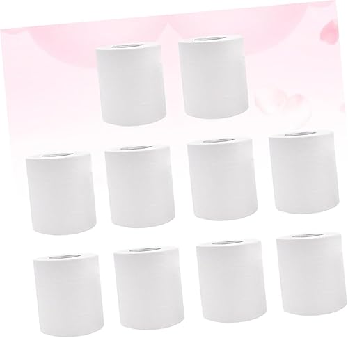 Miniatura 5 de Healeved 10 rollos de toallas de papel en papel de baño a granel papel higiénico papel higiénico a granel Pulpa de madera Papel espesado Papel de