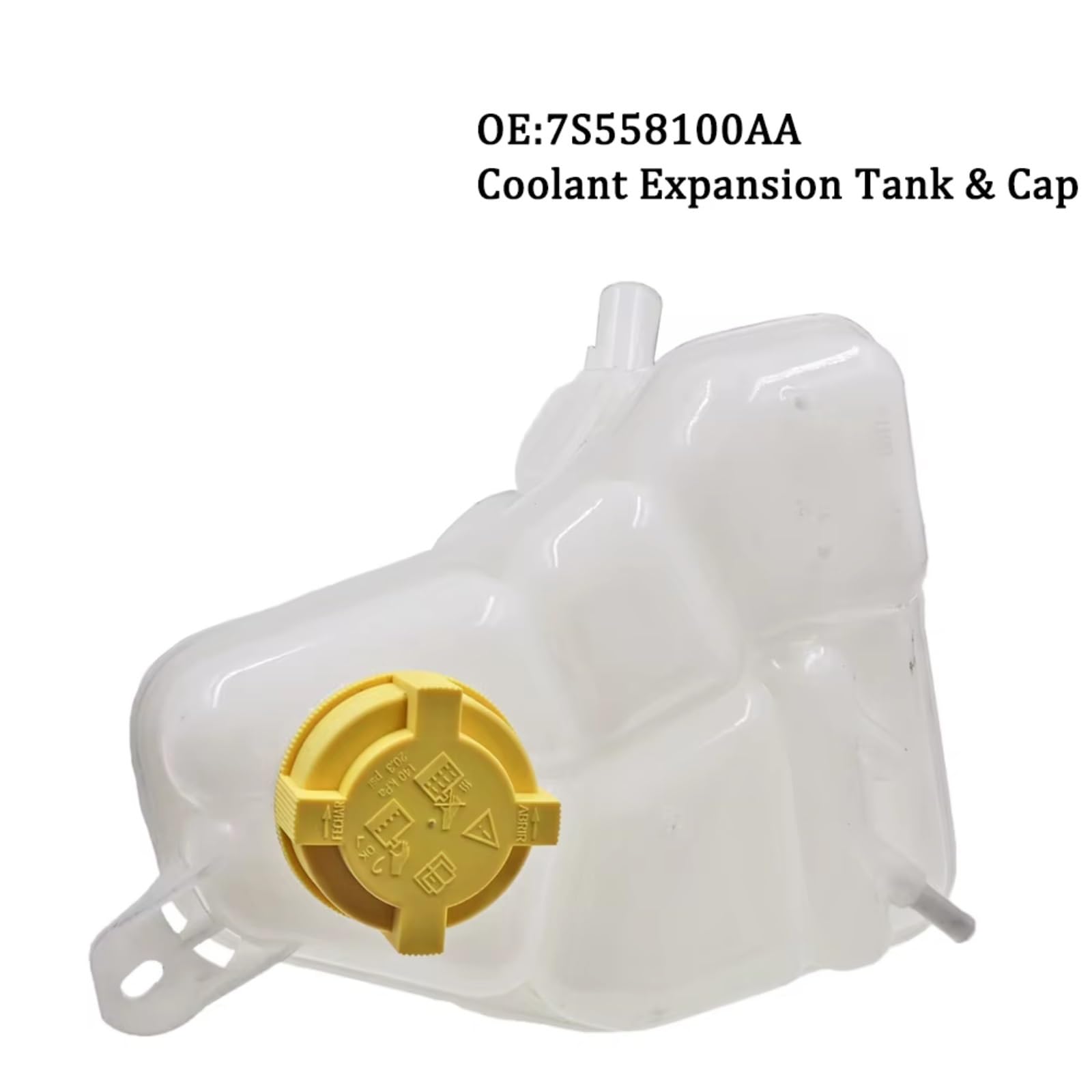 Compatibile Con Ford Per EcoSport Per Fiesta V Per Fusion 1.4 1.6 2.0L 3S618K218AB 2S658K218BA Serbatoio Di Espansione Del Liquido Di Raffreddamento Del Motore/Tappo Vaschetta Radiatore