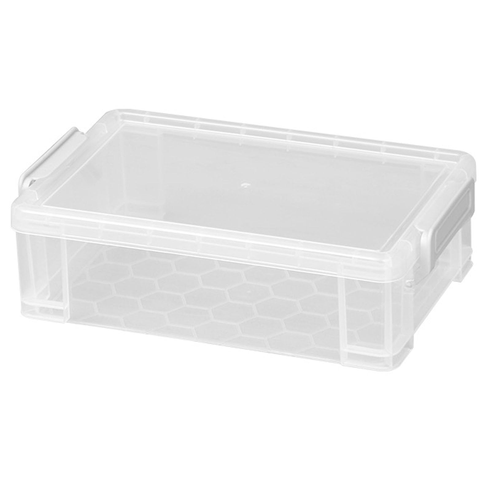 4 plastikowe pudełka na ołówki, nakładające się pudełko na ołówki, plastikowe etui na biurko, przezroczyste pudełka na ołówki, do biura, domowego przechowywania ołówków