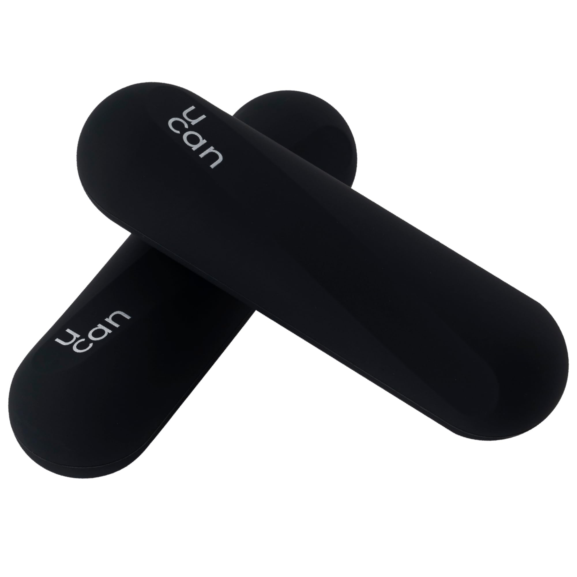 U Rock Silicone Weights 1 & 2kg Stylish Cool Comfortable Soft (Black, 1kg) — image 1