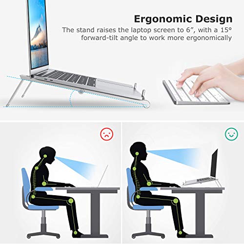 Foldable Mini Aluminum Laptop Stand - Image 6