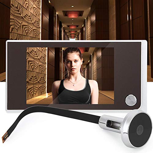 Mirilla digital de 3.5" con gran angular de 120° y pantalla LCD Nikou 8
