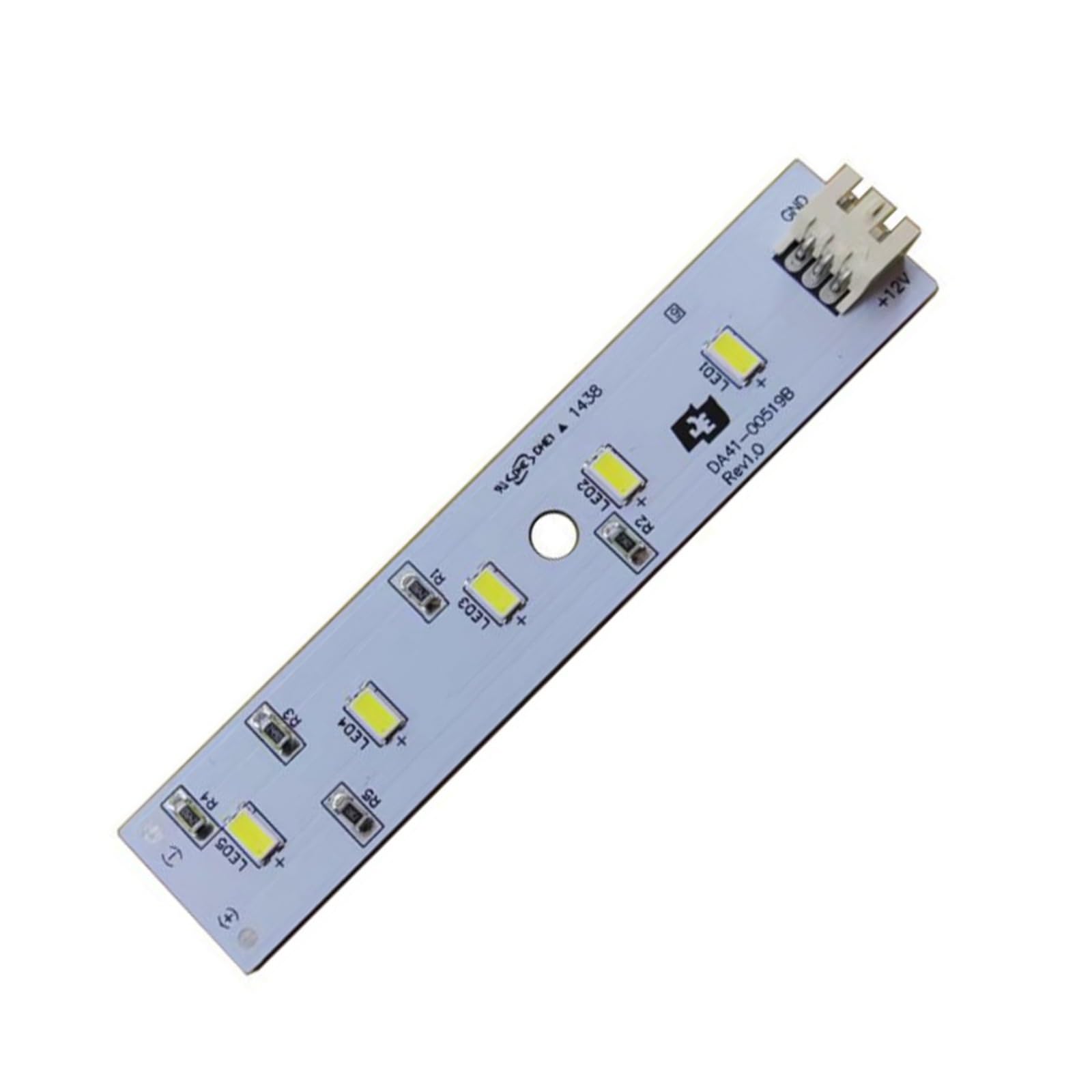 Freezer Lighting Strips Fridge Light Lamp Freezer LED Light Replacement Part Easy Installation DA41-00519B DA41-00519A Refrigerator LED