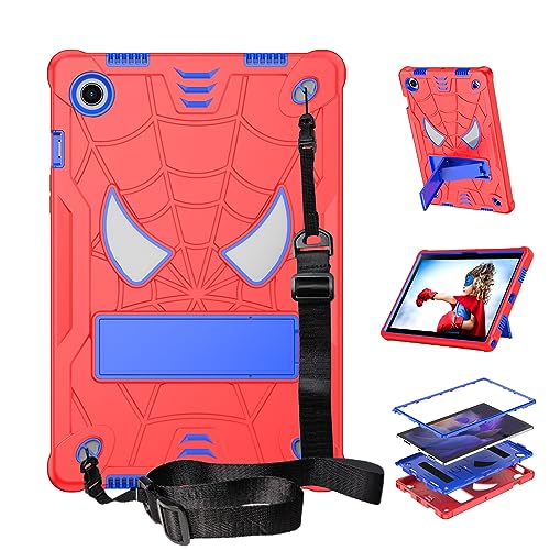 Protection Samsung Galaxy Tab A8 10.5 anti-casse pour enfants avec bandoulière