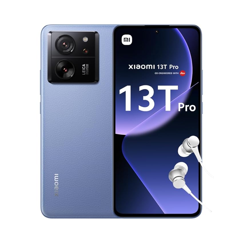 Immagine del prodotto Xiaomi 13T Pro-144Hz CrystalRes AMOLED, 5000mAh 120W, Leica camera, 12+512GB, Alpine Blue