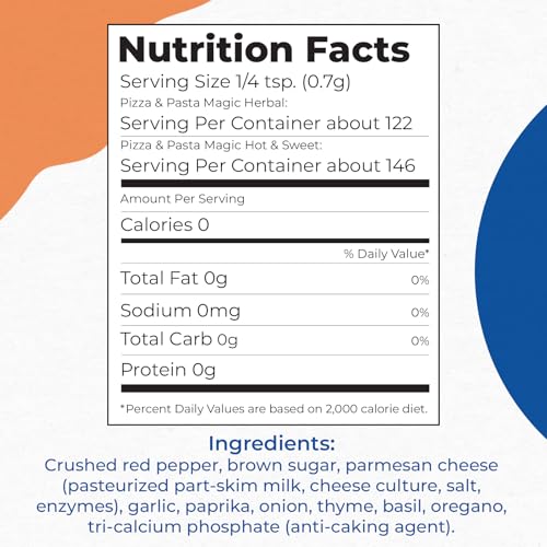 Chef Paul Prudhomme's Magic Seasoning Blends Hot & Sweet Pizza & Pasta , Herbal Pizza & Pasta