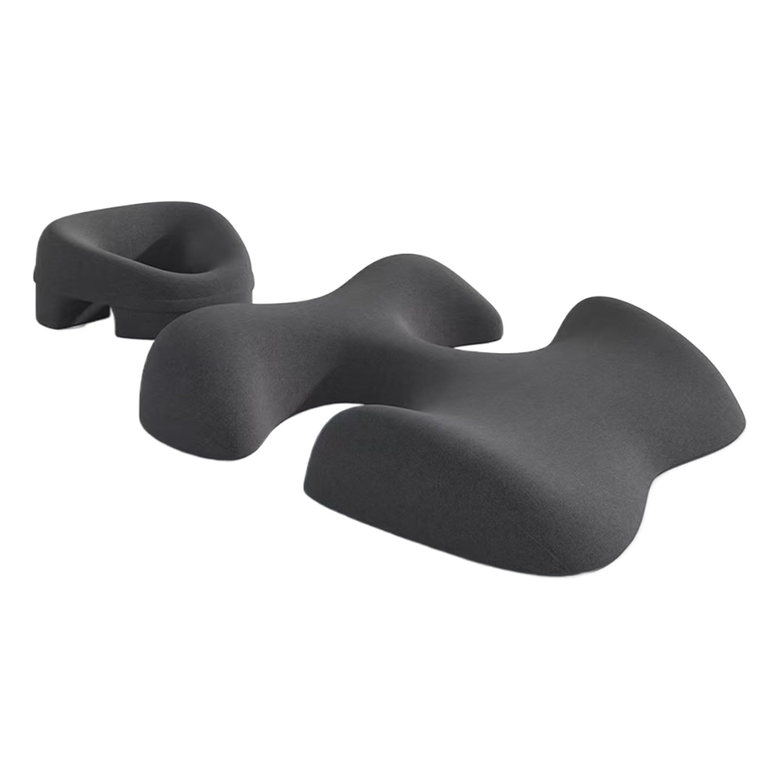 Verstellbares Memory-Foam-Kissen für Bauchschlafen, ergonomische Kopfstütze für bequeme Erholung und Massage, weiches Stützkissen für Zuhause oder Spa, 50,8 cm