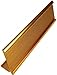 NMC 710-110, 2" x 10" Desk Gold Plate Holder (Pack of 15 pcs)