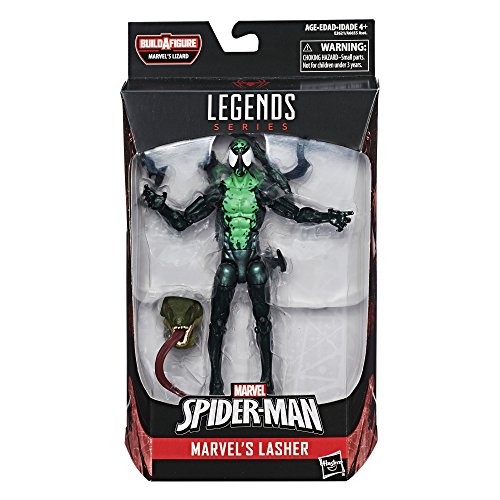 Image of Marvel Spider-Man Legends Series 6-Inch Lasher Action Figure, Ages 4 and Up