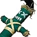 Wanga Doll Green - Muñeca de vudú con aguja e instrucciones de rituales (idioma español no garantizado)