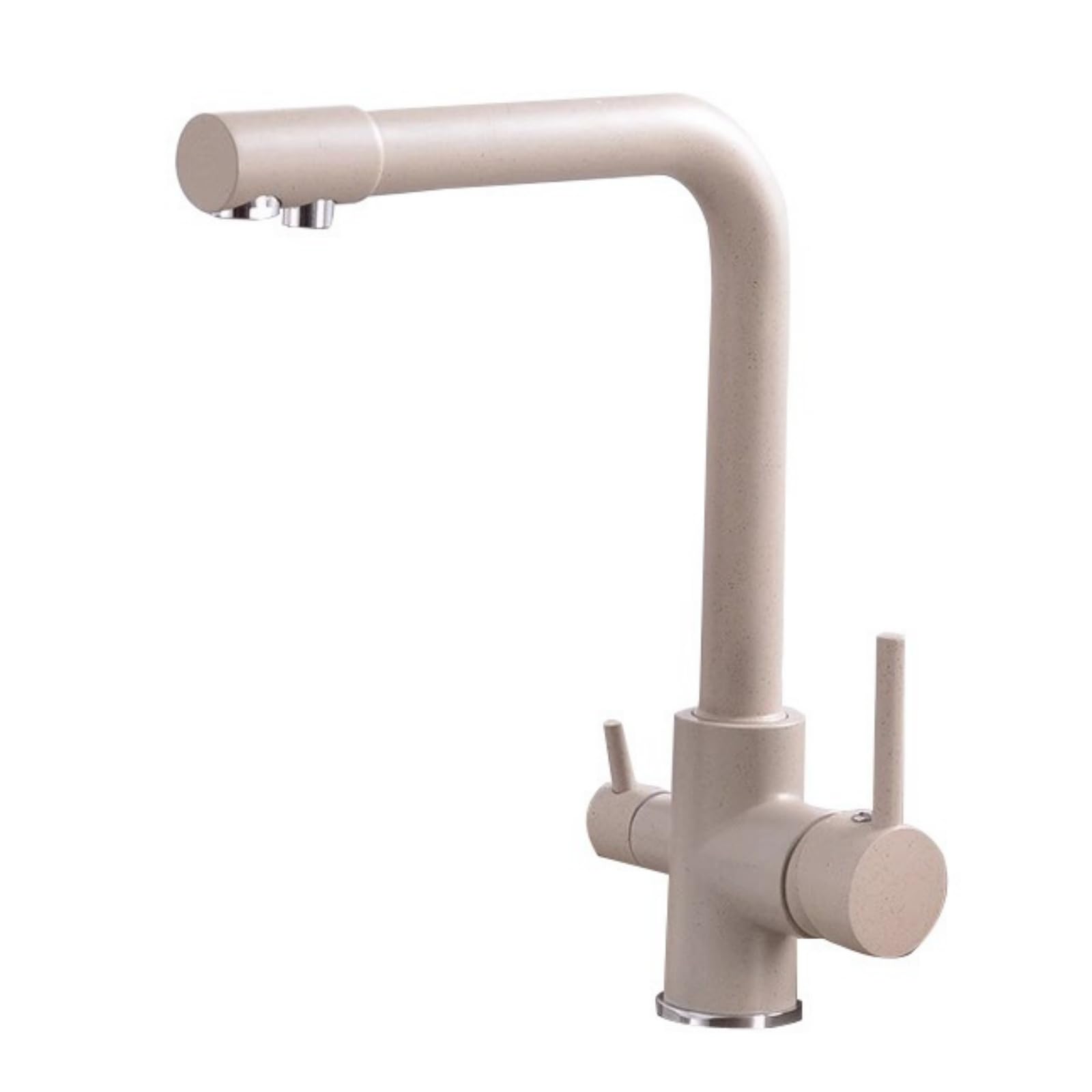 Genérico Grifos de Cocina Grifos para Fregadero de Cocina Grifo de Agua Potable de 3 Vías para Fregadero de Cocina Grifo Purificador de Agua con Filtro 3 En 1 Modo Único