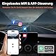 Dashcam Auto Vorne Hinten 4K+1080P, Dashcam Auto mit GPS WiFi, Dual Auto Kamera mit 32GB Karte, 170° Weitwinkel,Super Nachtsicht WDR,24H Parküberwachung,G-Sensor,Loop-Aufnahme,APP Steuerung,Max 256GB