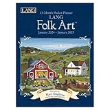 LANG Lang Folk Art™ 2024 Monthly Pocket Planner (24991003162)