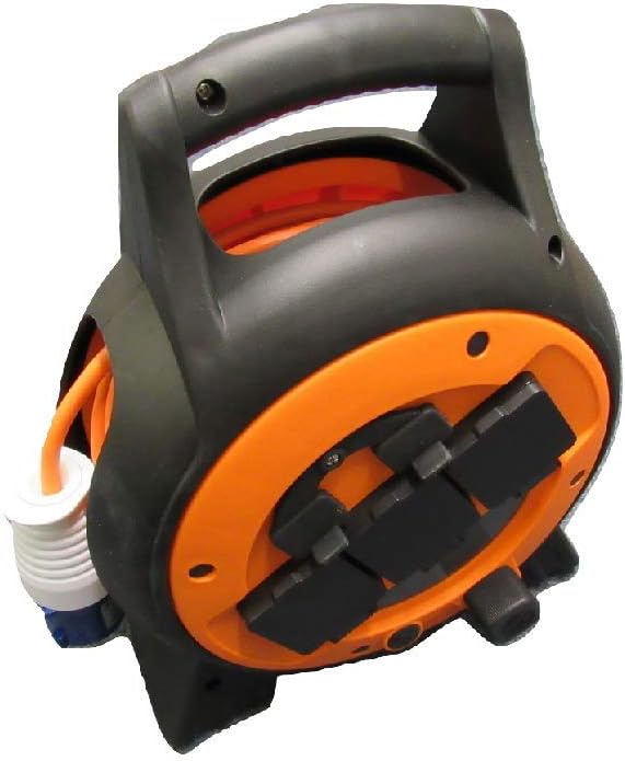 Electric Hook Up Roller Extension Lead 15M (Camping Mains Power Cable