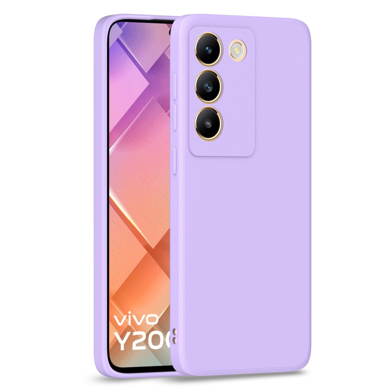 Pikkme Vivo T3 5G / Vivo Y200e 5G Back Cover Camera Protection Shockproof Soft Matte Silicone Back Case for Vivo T3 5G / Vivo Y200e 5G (Purple) (B0D1KNS6JL) Amazon Price History, Amazon Price Tracker