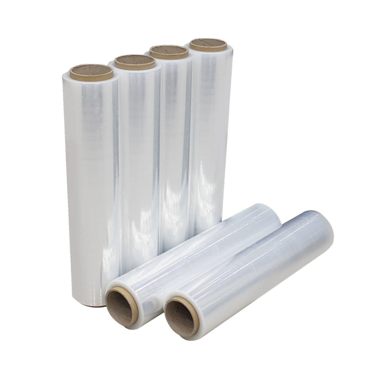 OSALADI 1 Rolle Selbstklebende Stretchfolie Transparent 160m aus Lldpe mit Perfektem Verschluss für Möbelverpackung und Schutz von Haushaltsgegenständen
